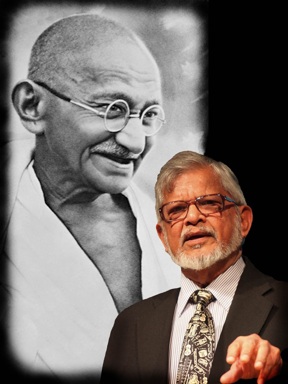 Neto de Mahatma Gandhi faz palestra inédita em Goiânia
